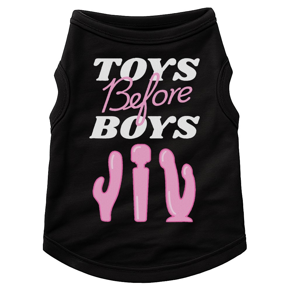 Adult Humor Saying Toys Before Funny Hilarious Women Doggie Tank