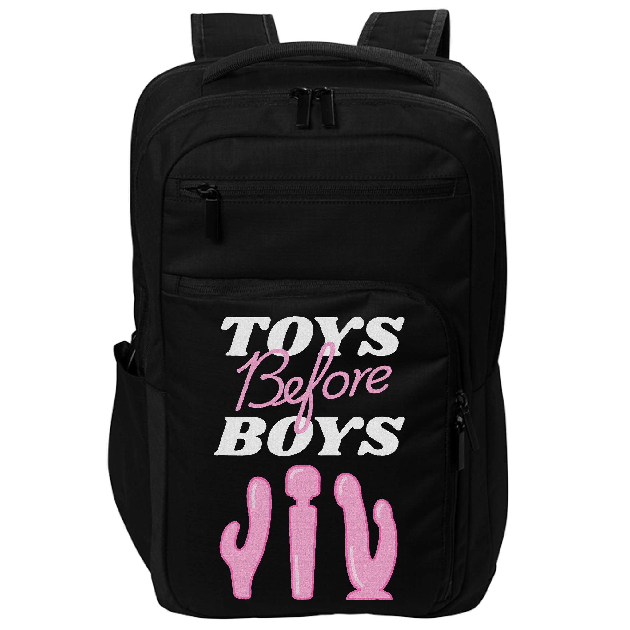 Adult Humor Saying Toys Before Funny Hilarious Women Impact Tech Backpack
