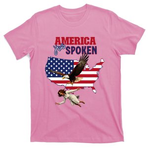 America Has Spoken Usa Flag Map T-Shirt