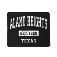 Alamo Heights Texas Tx Vintage Sports Established Mousepad