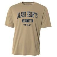 Alamo Heights Texas Tx Vintage Established Cooling Performance Crew T-Shirt