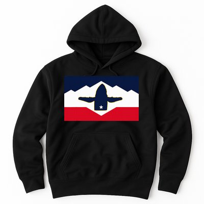 All Hail The Whale New Utah Flag Salt Lake City Slc Design Hoodie