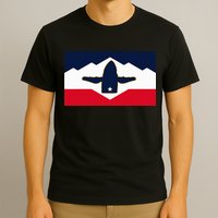 All Hail The Whale New Utah Flag Salt Lake City Slc Design T-Shirt
