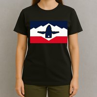 All Hail The Whale New Utah Flag Salt Lake City Slc Design T-Shirt
