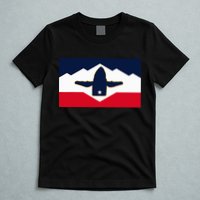All Hail The Whale New Utah Flag Salt Lake City Slc Design T-Shirt