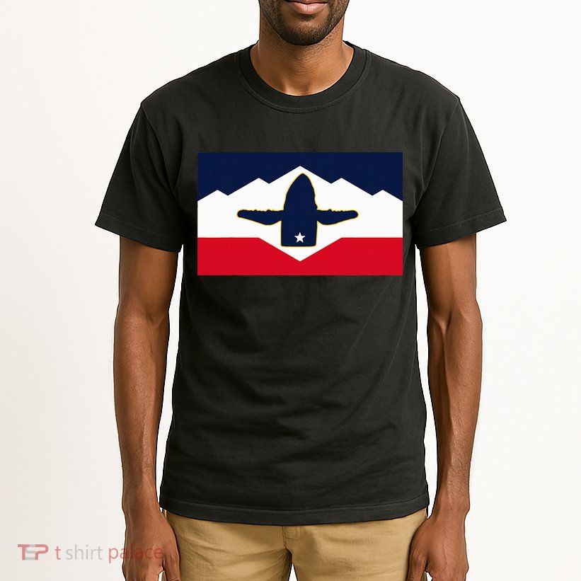 All Hail The Whale New Utah Flag Salt Lake City Slc Design Tall T-Shirt