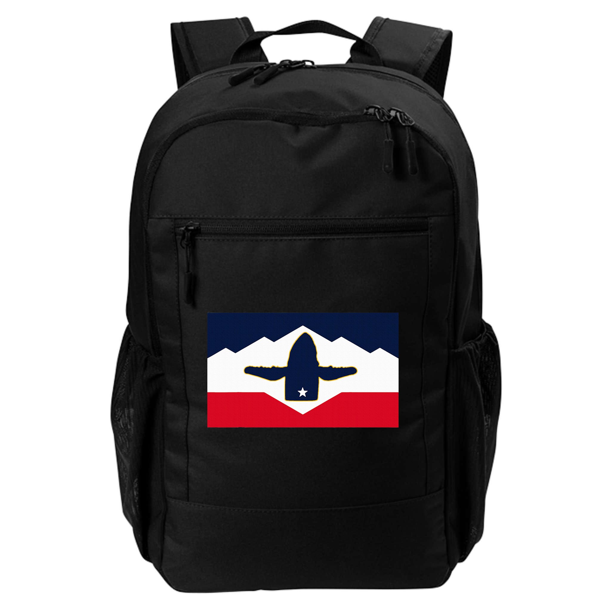 All Hail The Whale New Utah Flag Salt Lake City Slc Design Backpack