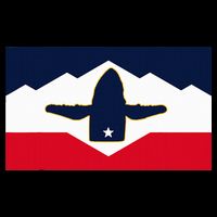 All Hail The Whale New Utah Flag Salt Lake City Slc Design Backpack