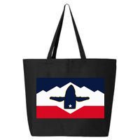 All Hail The Whale New Utah Flag Salt Lake City Slc Design 25L Jumbo Tote