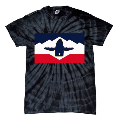 All Hail The Whale New Utah Flag Salt Lake City Slc Design Tie-Dye T-Shirt