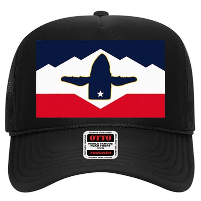 All Hail The Whale New Utah Flag Salt Lake City Slc Design Trucker Hat