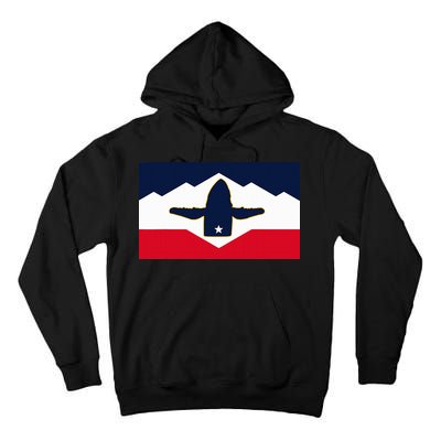 All Hail The Whale New Utah Flag Salt Lake City Slc Design Tall Hoodie