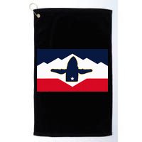 All Hail The Whale New Utah Flag Salt Lake City Slc Design Golf Towel