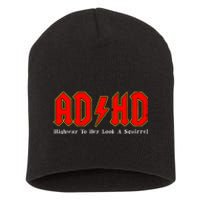 Adhd Highway To... Hey Look A Squirrel Squirrels Animals Short Acrylic Beanie