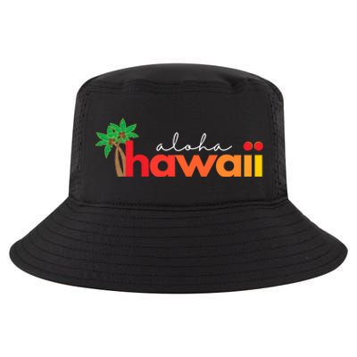 Aloha Hawaii Tropical Vacation Cool Comfort Performance Bucket Hat