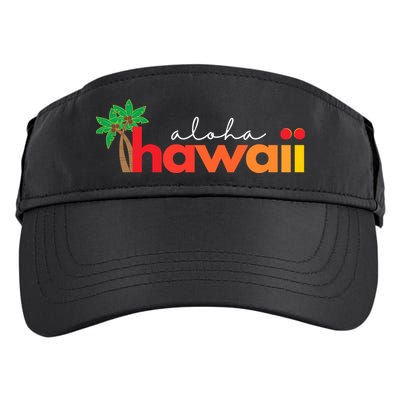 Aloha Hawaii Tropical Vacation Adult Drive Performance Visor