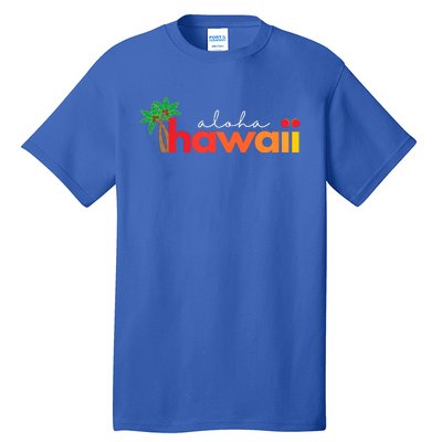 Aloha Hawaii Tropical Vacation Tall T-Shirt