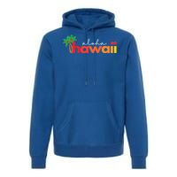 Aloha Hawaii Tropical Vacation Premium Hoodie