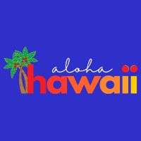 Aloha Hawaii Tropical Vacation Visor