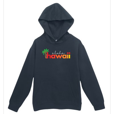 Aloha Hawaii Tropical Vacation Urban Pullover Hoodie