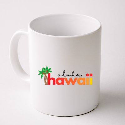 Aloha Hawaii Tropical Vacation Coffee Mug