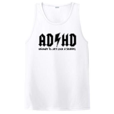 Adhd Highway To Hey Look A Squirrel PosiCharge Competitor Tank