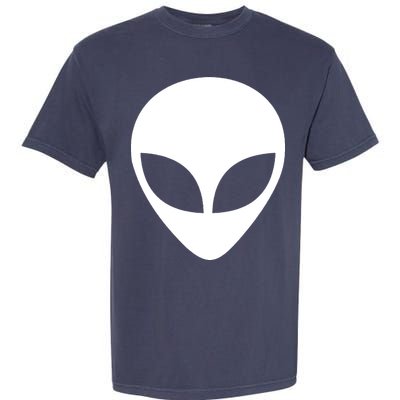 Alien Head T Shirt UFO Aliens T Shirt Garment-Dyed Heavyweight T-Shirt