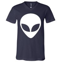 Alien Head T Shirt UFO Aliens T Shirt V-Neck T-Shirt