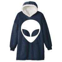 Alien Head T Shirt UFO Aliens T Shirt Hooded Wearable Blanket