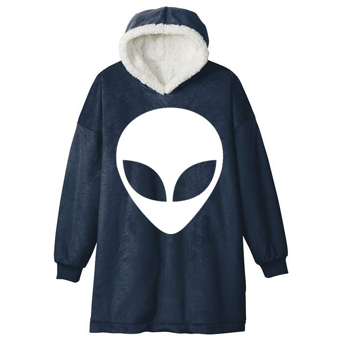 Alien Head T Shirt UFO Aliens T Shirt Hooded Wearable Blanket