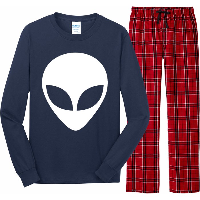 Alien Head T Shirt UFO Aliens T Shirt Long Sleeve Pajama Set