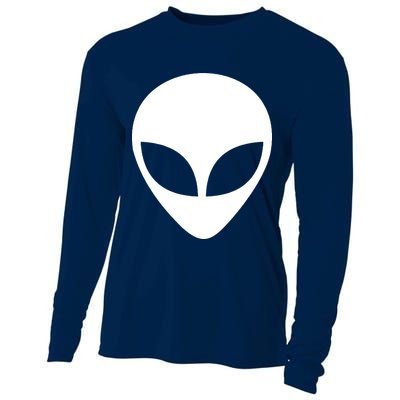 Alien Head T Shirt UFO Aliens T Shirt Cooling Performance Long Sleeve Crew