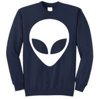 Alien Head T Shirt UFO Aliens T Shirt Tall Sweatshirt