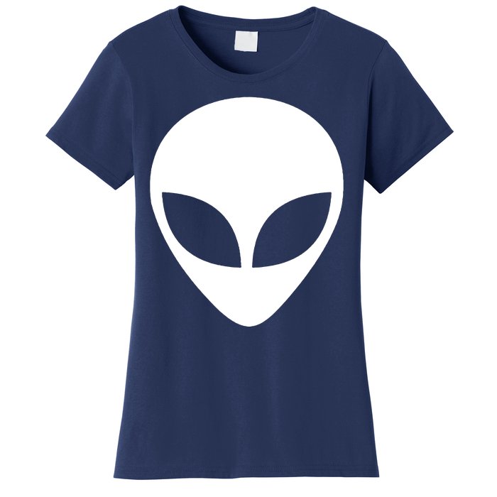 Alien Head T Shirt UFO Aliens T Shirt Women's T-Shirt