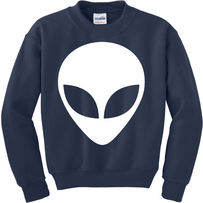 Alien Head T Shirt UFO Aliens T Shirt Kids Sweatshirt