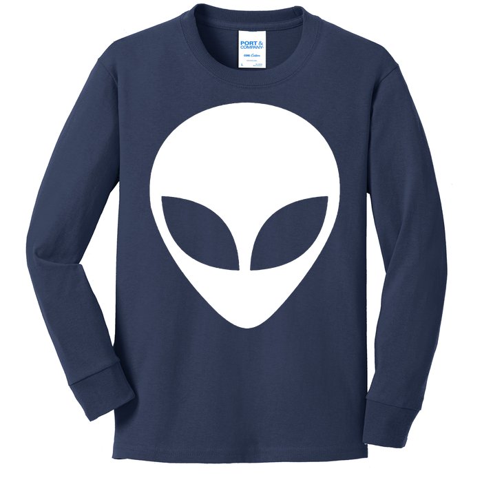 Alien Head T Shirt UFO Aliens T Shirt Kids Long Sleeve Shirt