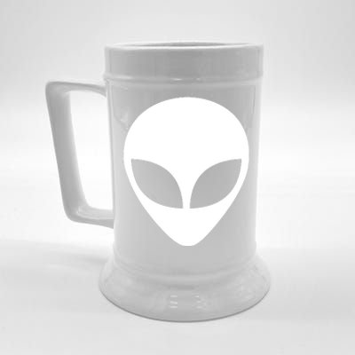 Alien Head T Shirt UFO Aliens T Shirt Beer Stein