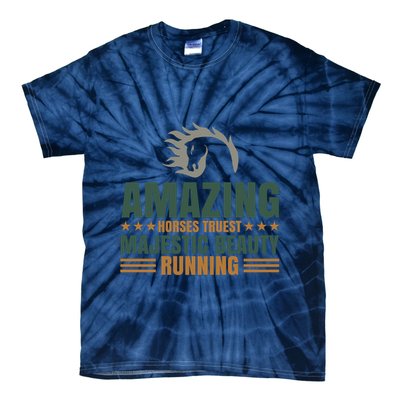 Amazing Horses Trust Majestic Beauty Running Tie-Dye T-Shirt