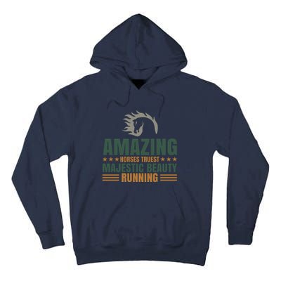 Amazing Horses Trust Majestic Beauty Running Tall Hoodie