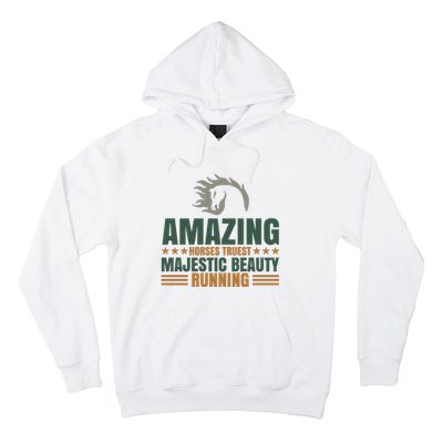 Amazing Horses Trust Majestic Beauty Running Hoodie