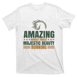 Amazing Horses Trust Majestic Beauty Running T-Shirt