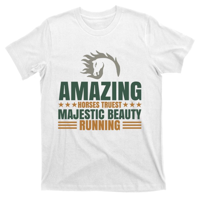 Amazing Horses Trust Majestic Beauty Running T-Shirt