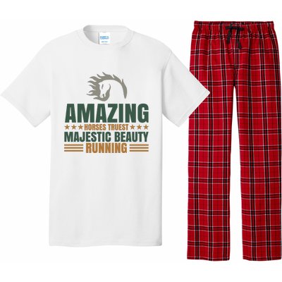 Amazing Horses Trust Majestic Beauty Running Pajama Set