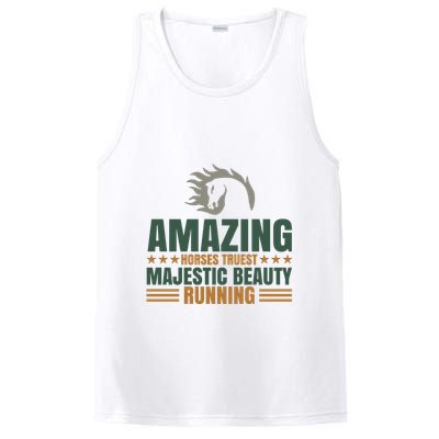 Amazing Horses Trust Majestic Beauty Running PosiCharge Competitor Tank