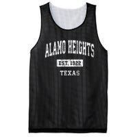 Alamo Heights Texas Tx Vintage Sports Established Mesh Reversible Basketball Jersey Tank