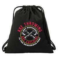 Axe Hatchet Throwing Ax Thrower Axe Catching Drawstring Bag