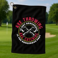 Axe Hatchet Throwing Ax Thrower Axe Catching Golf Towel