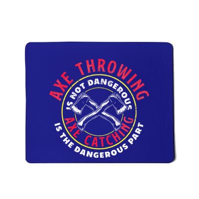Axe Hatchet Throwing Ax Thrower Axe Catching Mousepad