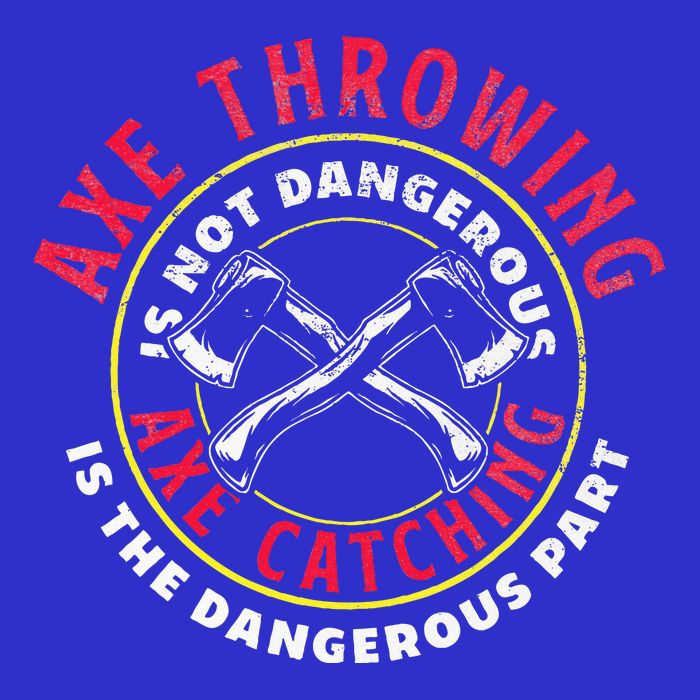 Axe Hatchet Throwing Ax Thrower Axe Catching Zip Tote Bag