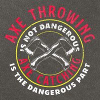 Axe Hatchet Throwing Ax Thrower Axe Catching Cotton Canvas Backpack